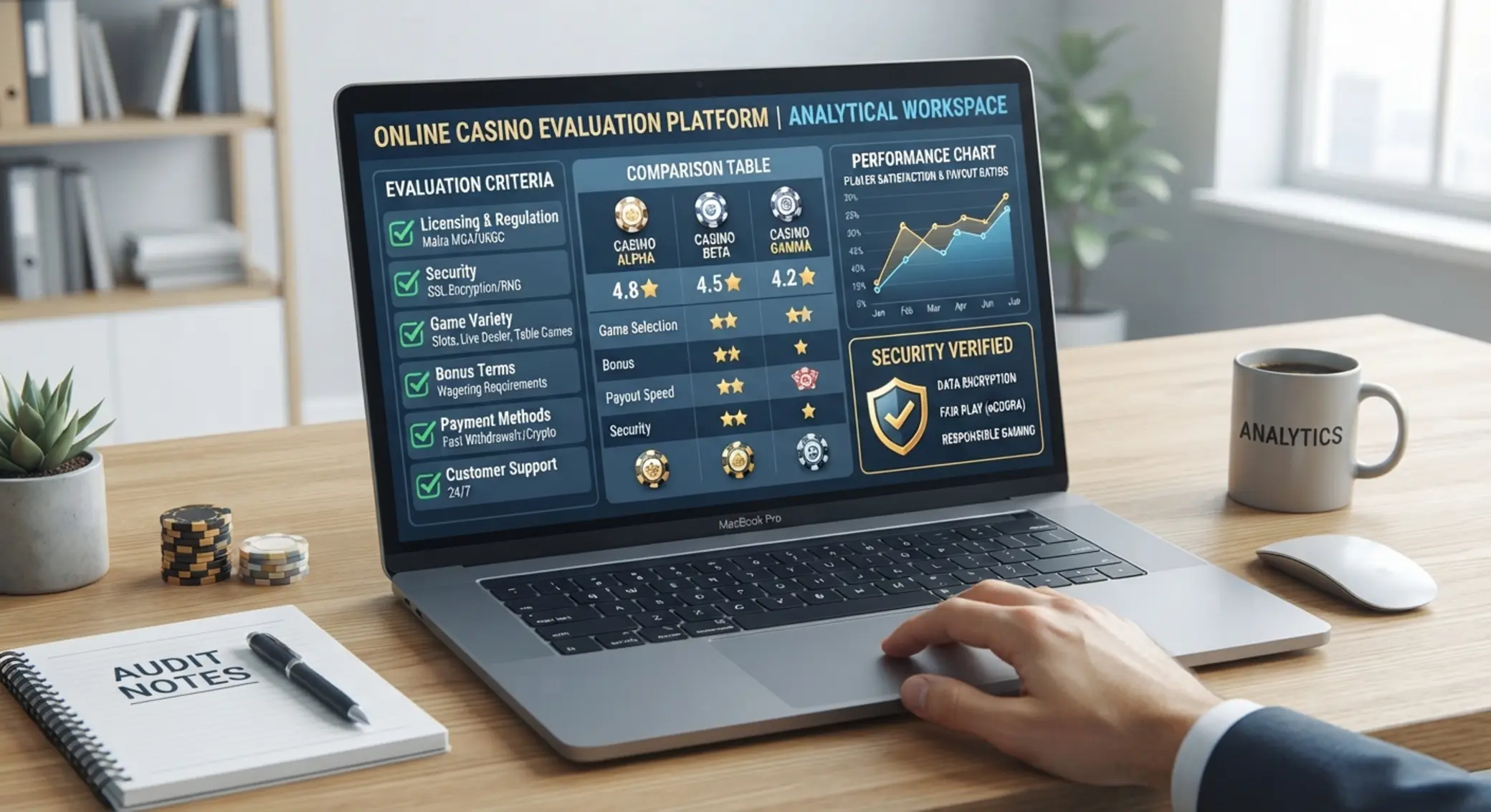 Jak analizujemy kasyna online Proces analizy kasyn online z checklistą i tabelami