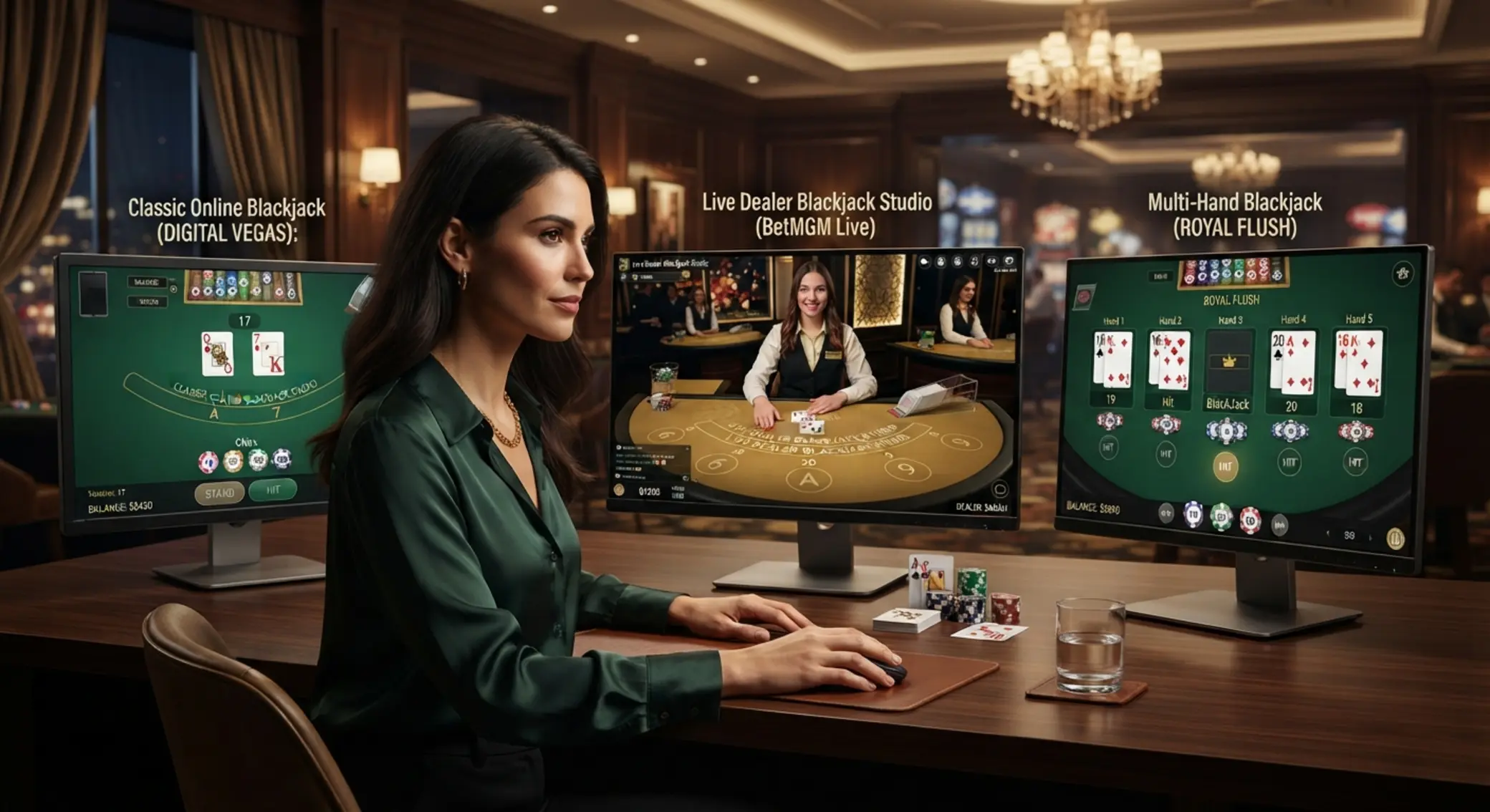 Rodzaje blackjacka online Porównanie różnych wersji blackjacka online
