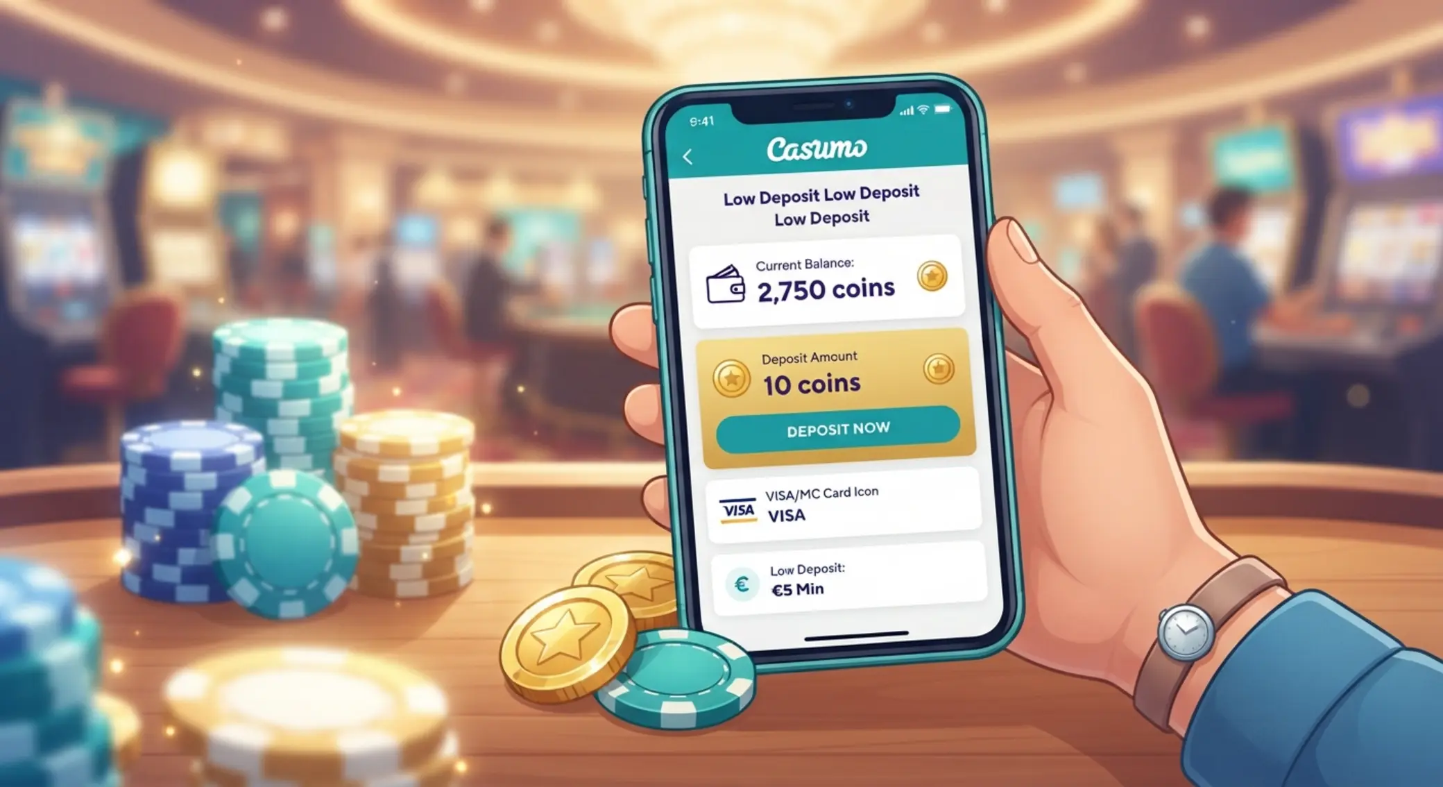 Niska wpłata i prosty start Łatwy start w kasynie online z niską wpłatą